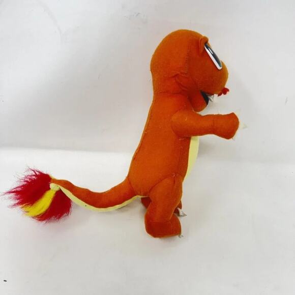 Giant 1999 Pokemon Charizard Charmander Plush Toy 12" Nintendo play by play - Picture 4 of 12